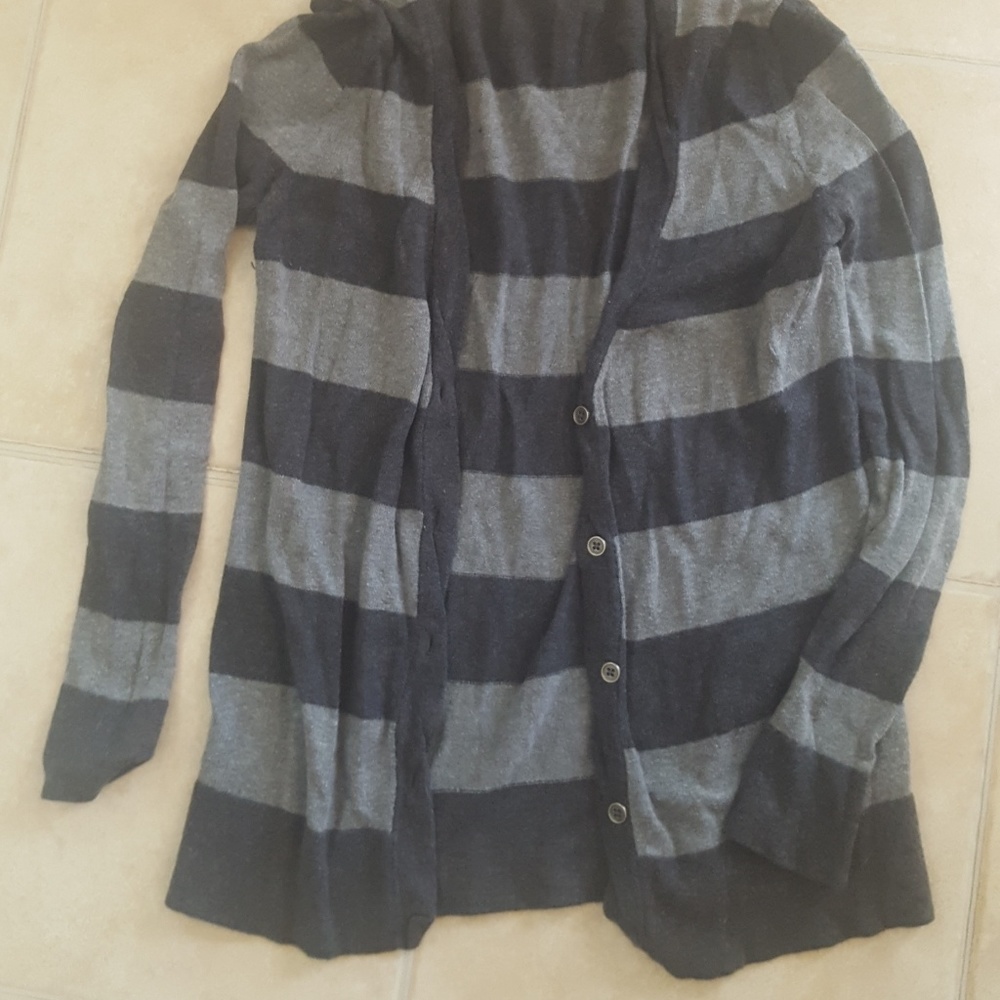 Gap striped cardigan size S